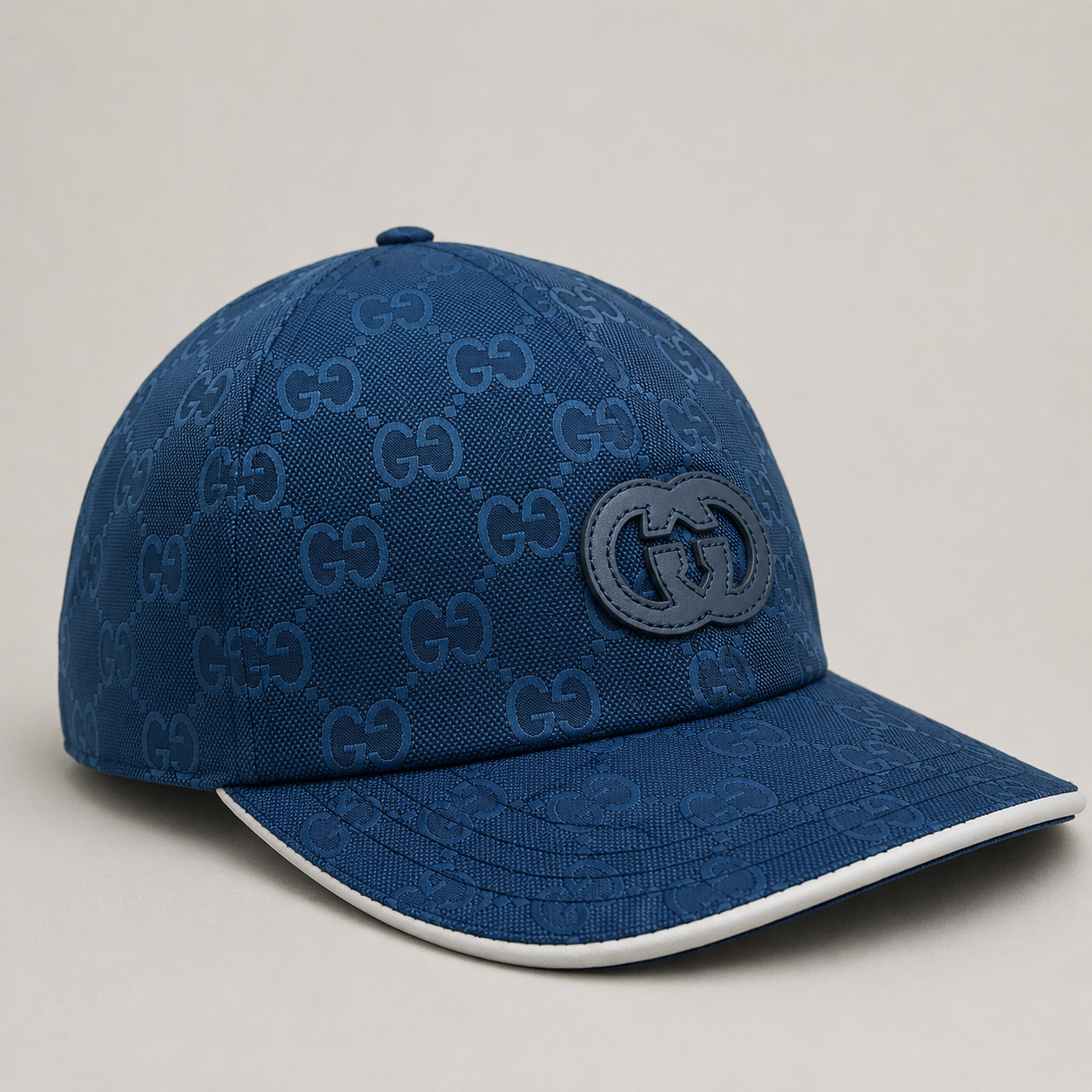 Gucci Navy Logo Cap